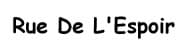 Rue De L'Espoir logo
